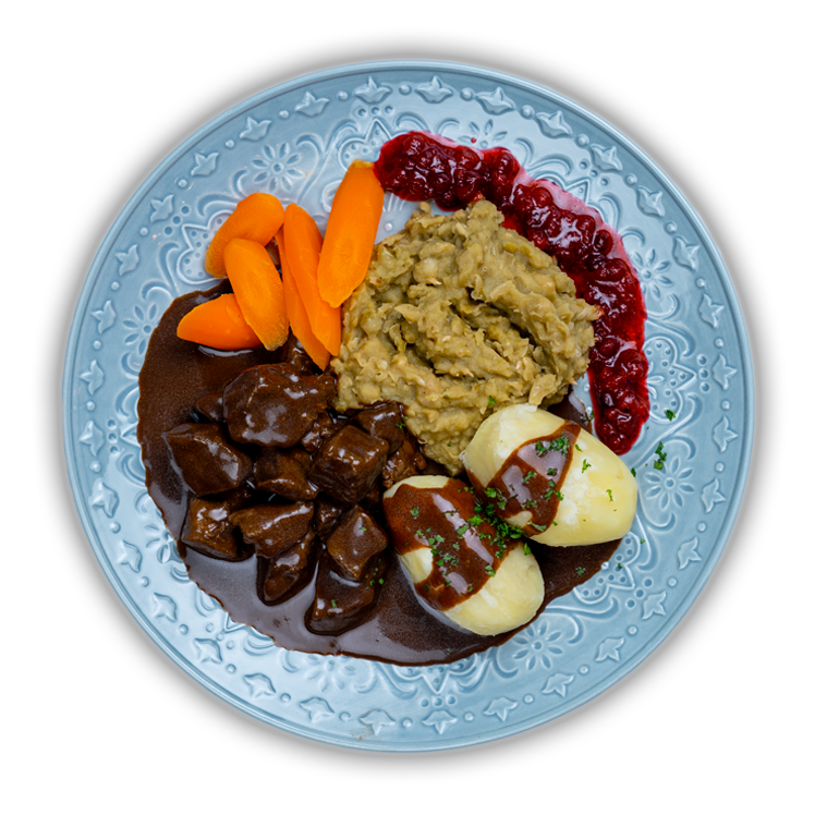 Tallerken med Sosakjott